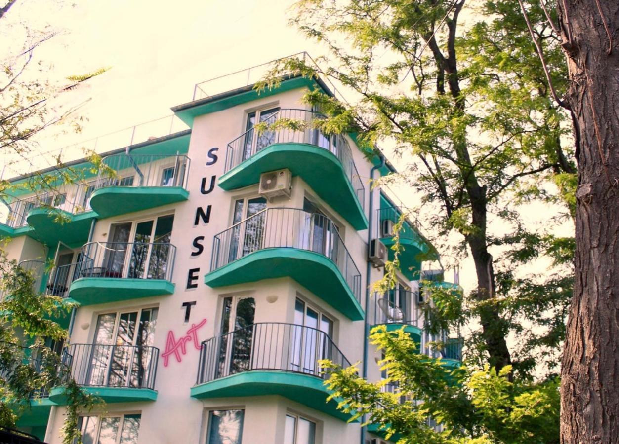 Hotel Sunset Art Beach Front Chernomorets Exterior foto